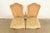 1960s John Stuart French Provincial Louis XV Carved Oak and Cane Back Side Chairs or Dining Chairs | Pair For Sale - Image 5 of 14