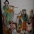 Rose Vintage Famille Rose Brush Pot With Eight Immortals Motif For Sale - Image 8 of 9