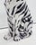 White Tiger Figurine in Ceramic by Ceramiche Boxer For Sale - Image 6 of 9