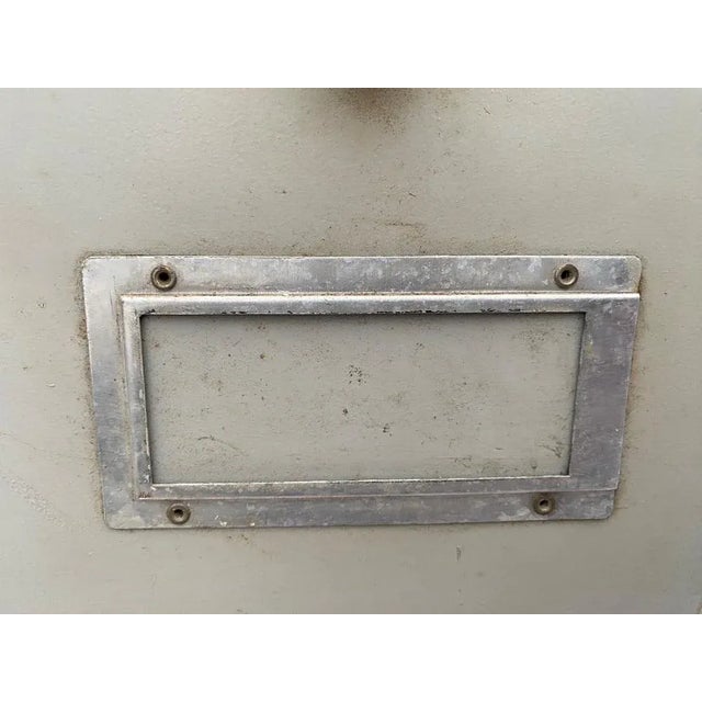 Industrial Cabinet in Metal, 1950 For Sale - Image 4 of 12