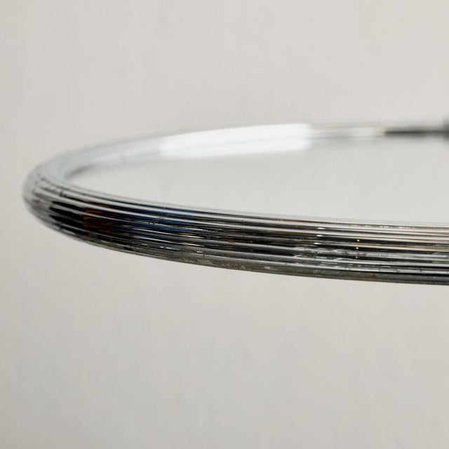 1970s Vintage Metal Framed Mirror, 1970s For Sale - Image 5 of 10