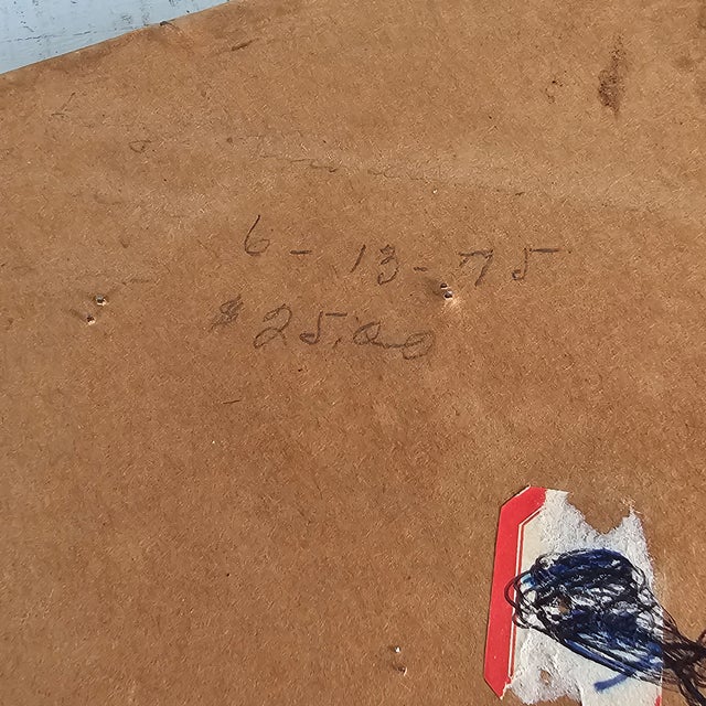 Blue Fragonard Rococo Revival Shadow Box Fan With Gilded Frame and Porcelain Medallion 7.5" For Sale - Image 8 of 8