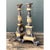 Vintage Italian Carved Wood Prickets - A Pair For Sale - Image 10 of 12