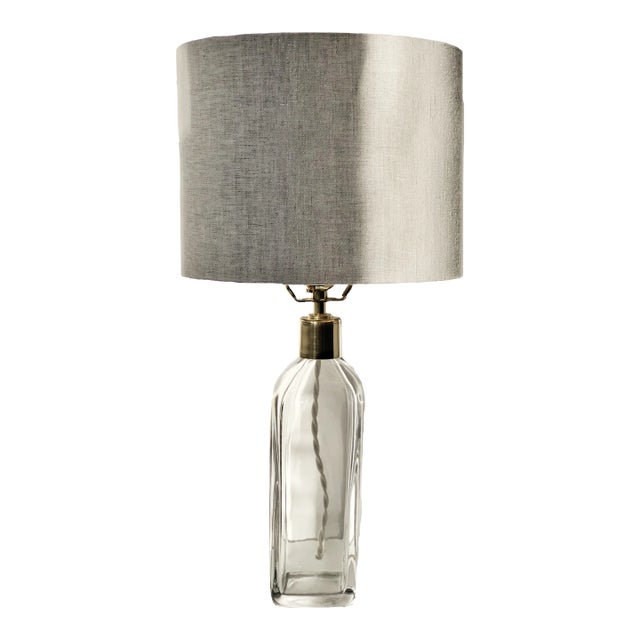 Glass Table Lamp RD-1406 by Carl Fagerlund for Orrefors For Sale