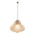 Vintage Italian-Style Crystal Basket Chandelier – Large 12-Light Foyer Fixture For Sale