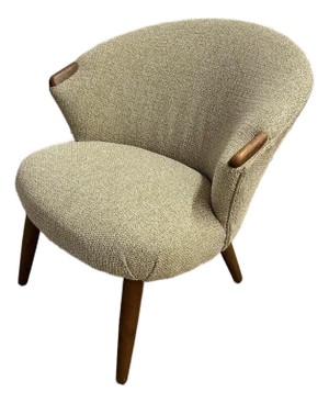 Mid 20th Century Danish Lounge Chair Attributed to Bent Moller Jepsen