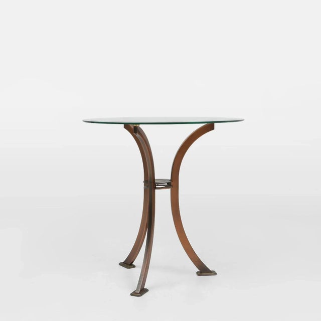 Hollywood Regency Side Table from Belgo Chrom, Belgium, 1980s For Sale - Image 12 of 12