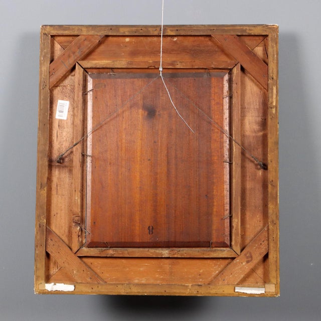 Edouard D'Otemar, Untitled, Oil on Panel, Framed For Sale - Image 12 of 13