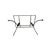Wrought Iron Patio Table and Chairs For Sale - Image 9 of 11