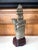 Gray 19th Century Chinese Scholar Stone Wuling Rock on Stand For Sale - Image 8 of 12