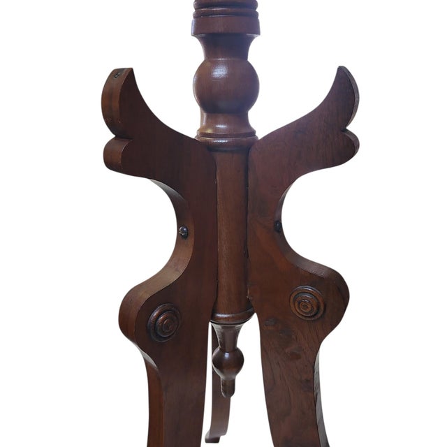 Early 20th Century Early 20th Century Georgian Revival Pedestal Table For Sale - Image 5 of 5