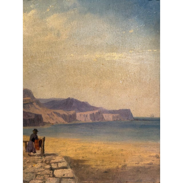 Late 19th Century Thomas Pyne, 19th Century English Coastal Landscape Painting For Sale - Image 5 of 11