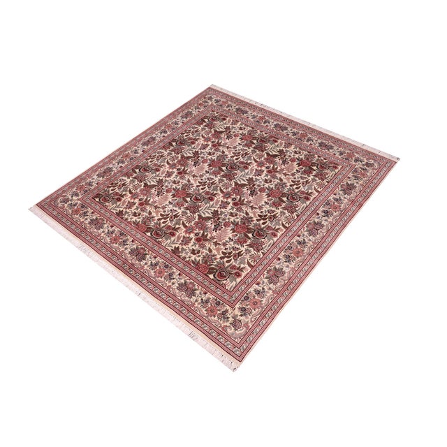 Designed with mesmerizing intricacy and gorgeous color palette, this hand-knotted masterpiece demonstrates the beauty and...