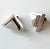Modern Bird Motif Sterling Silver Necklace and Earrings Set Graziella Laffi For Sale - Image 11 of 14