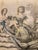 American 1860s Titled "The Soiree," Likely Featured in Godey's Lady's Book. Print Was Engraved by the New York-Based Firm Capewell & Kimmel Fashion Era:1860 For Sale - Image 3 of 12