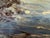 Coastal V. Caskey Coastal Harbor Vintage Oil Painting Signed 1975 Maritime Seascape Art For Sale - Image 3 of 12