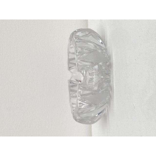 Hollywood Regency Art Deco Crystal Ashtray, France, 1930s For Sale - Image 3 of 15