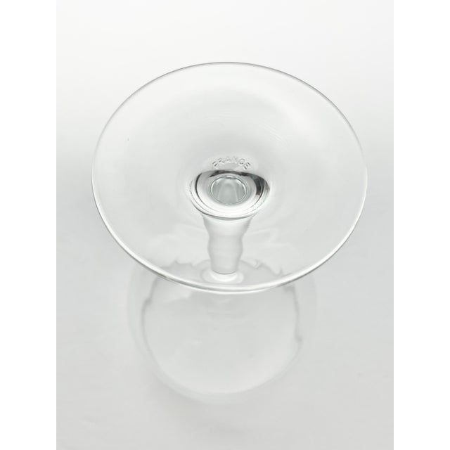1980s Cristal D’Arques “Grand Vin” Balloon Wine Glasses - Set of 10 For Sale In Dallas - Image 6 of 6