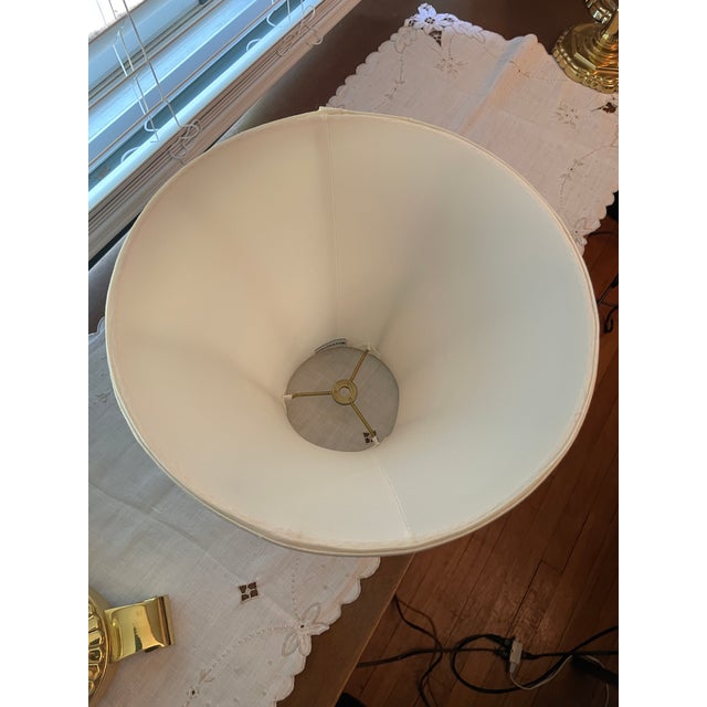 Vintage Waterford Crystal 35" Pineapple Hospitality Buffet Lamp - Brass (Model Lbu35a) For Sale - Image 14 of 15