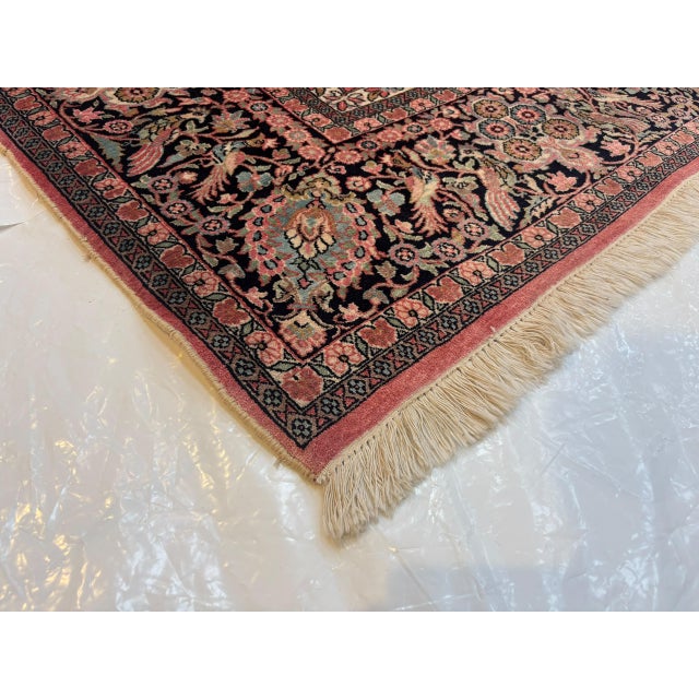 Textile Kashmir Rug , 8'1" X 11'3" For Sale - Image 7 of 7