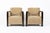 This stunning pair of antique French Art Deco armchairs by Eric Bagge (French, 1890-1978) for Mercier Frères are circa...