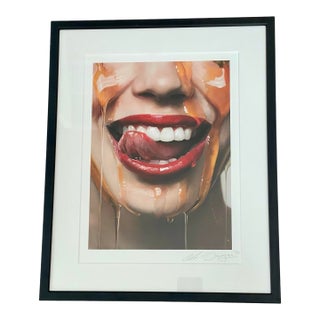 Mike Dargas “Bliss” Limited Edition Art Print – Hyperrealistic Series. Signed For Sale