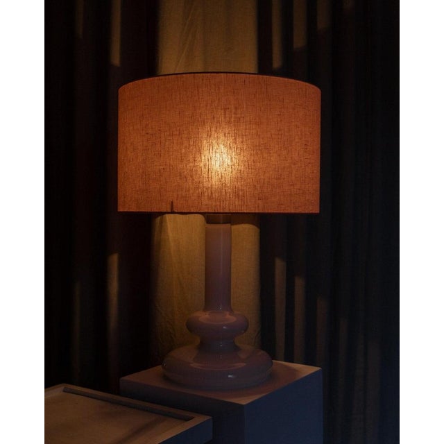 Plaza Table Lamp by Hsin Lung Lin for Holmegaard, 1978-1984 For Sale - Image 5 of 11