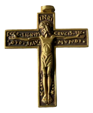 Crucifix by Line Vautrin