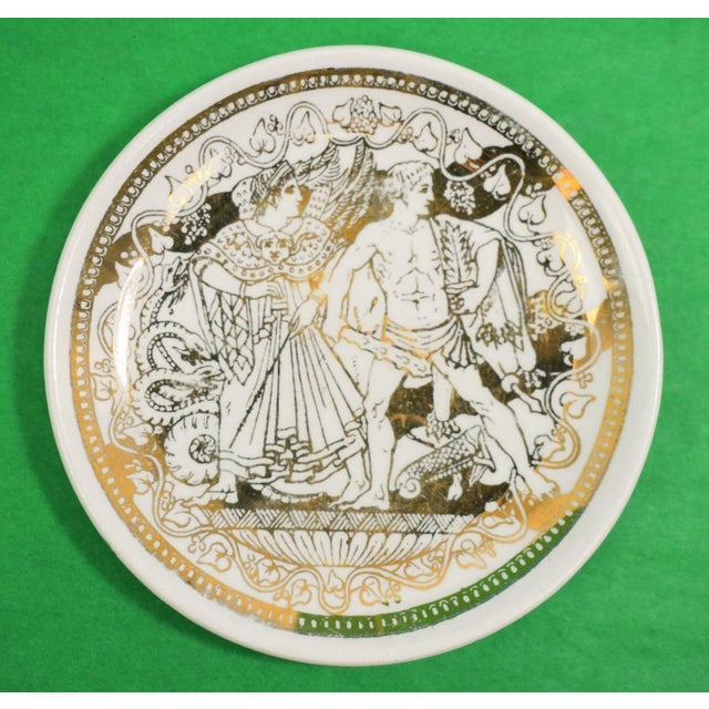 Stacking Set X 8 Fornasetti Mitologia Boxed Coasters For Sale In New York - Image 6 of 11