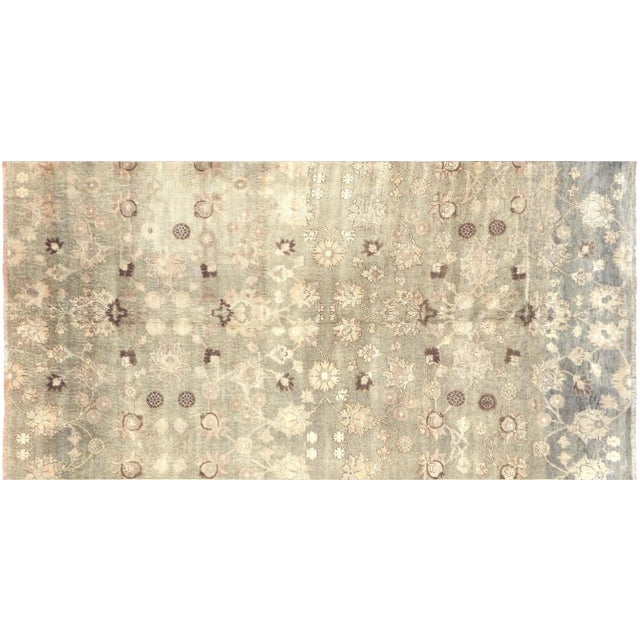 1950s Turkish Oushak Rug For Sale