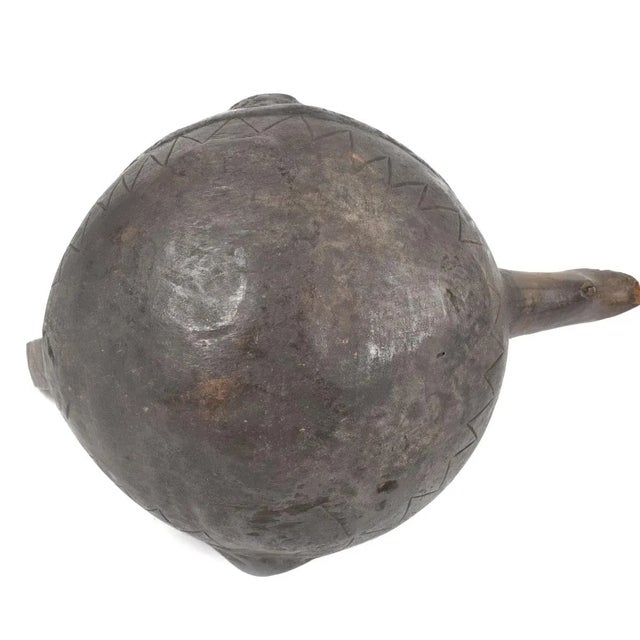 Early 20th Century Early 20th Century African Shi Bashi Wood Pitcher For Sale - Image 5 of 8