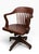 American Antique Bank of England Jury Style Swivel Tilt Desk Chair For Sale - Image 3 of 16