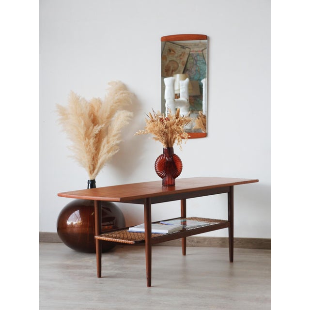 Danish Double-Tiered Teak Coffee Table, 1960 For Sale - Image 4 of 18