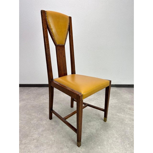 Antique Dining Room Chairs by Joseph María Olbrich, 1890s, Set of 10 For Sale - Image 5 of 17