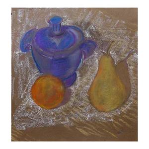 Contemporary Painting, "French Kitchen" by Martha Holden