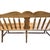 1960s Rockingham Maple Colonial Cattail Deacon's Bench Farmhouse For Sale - Image 11 of 17