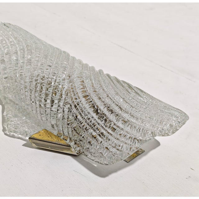 Mid-Century Modern Murano Glass Wall Lamp from Barovier & Toso, Italy, 1960s For Sale - Image 8 of 16