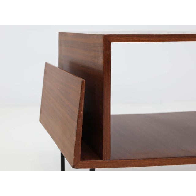 French Coffee Table with Double Top and Magazine Rack by André Monpoix, 1953 For Sale - Image 6 of 12