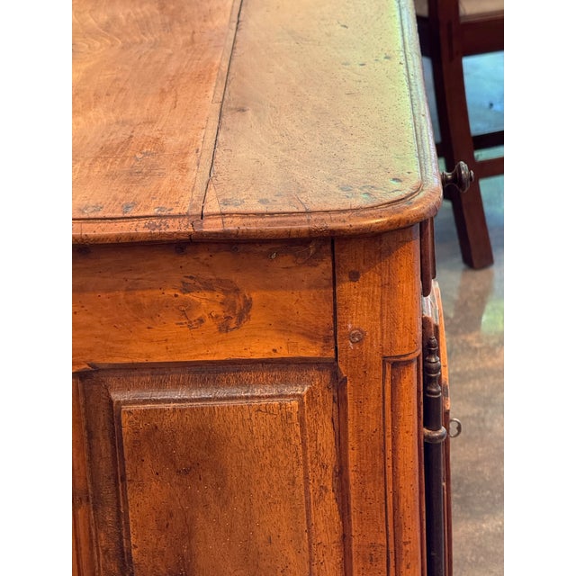 18th Century French Walnut Kneehole Desk For Sale - Image 11 of 14