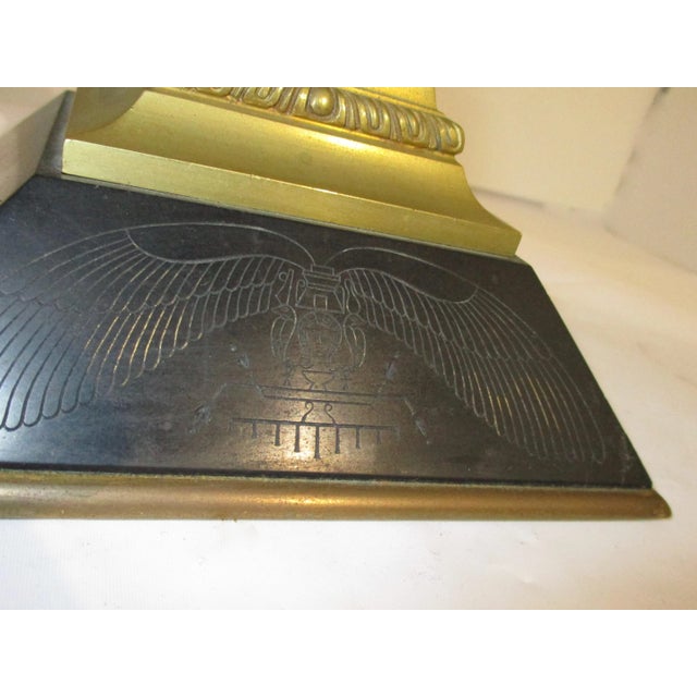 Egyptian Revival Bronze Tazza For Sale In New York - Image 6 of 12