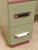 Vintage Mint Green Writing Desk With Wood-Tone Details For Sale - Image 12 of 12