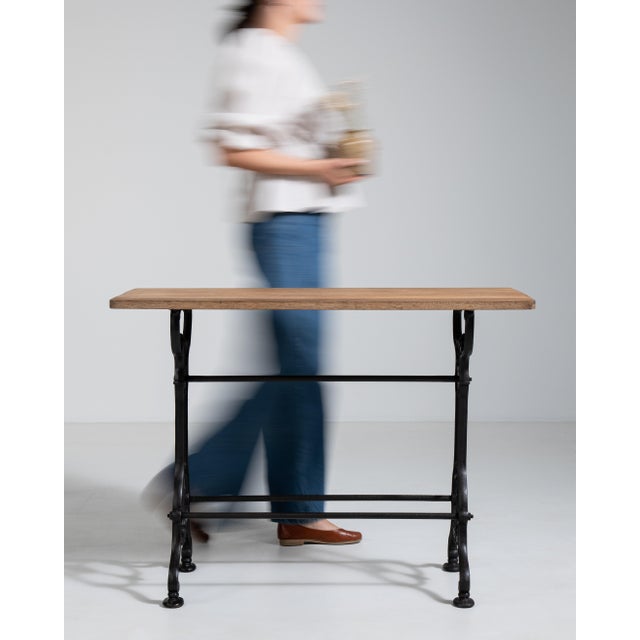 Cast Iron Bistro Table, Antique, France, 20th Century For Sale - Image 13 of 18
