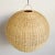 Contemporary Raw Rattan Contemporary Coastal Globe Pendant Light Large For Sale - Image 3 of 10