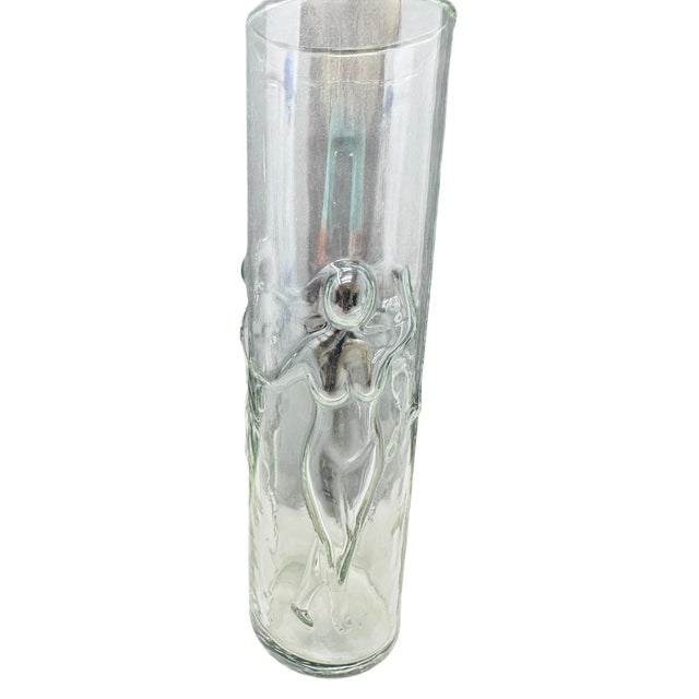 Libbey Glass Co. Mid-Century Libbey "La Femme" & "L'Homme" Highball Glasses - Set of 4 For Sale - Image 4 of 9