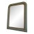 Large Antique French Louis Philippe Mirror – Green and Gold, Late 19th Century For Sale
