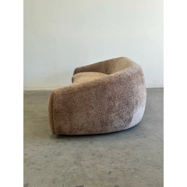 Vintage Custom Made Royère Style Sofa For Sale In Los Angeles - Image 6 of 7