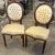 We bring this beautiful and clasical french style dining chair. Fully refinished and reupholstered using a high end...