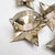 This striking set of four silver star-shaped napkin rings exudes mid-century charm and elegance. Crafted from silver-tone...