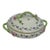 Vintage Herend Hungary Blue Garland PBG Round Covered Vegetable Dish Form 86 C. 1980s For Sale
