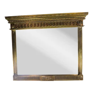 Carolina Mirror Co. Neoclassic French Style Gilt Wood Mirror